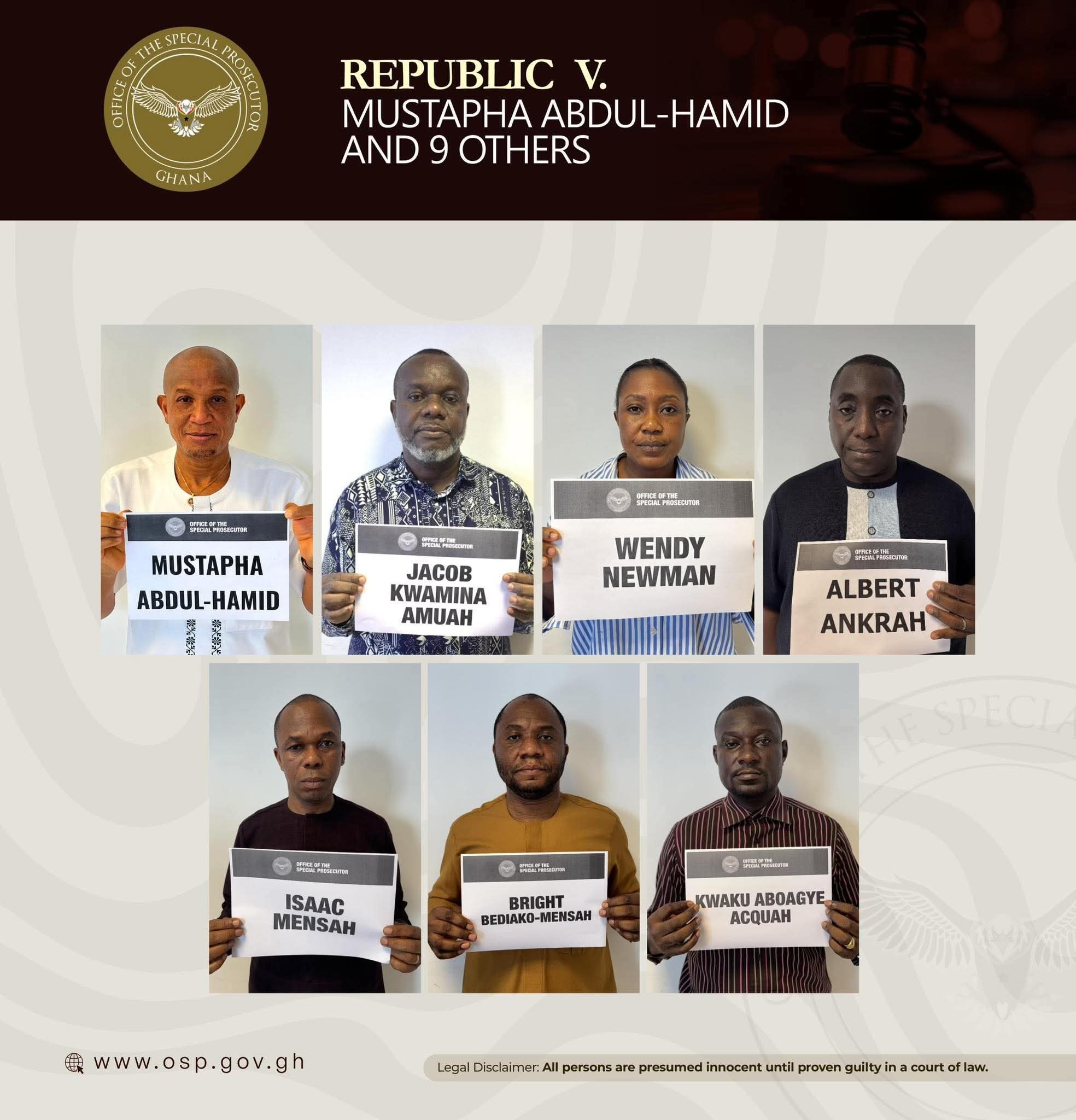 OSP to Arraign Former NPA CEO and 9 Others on GHC280 Million Corruption Charges Accused to Appear Before Criminal Division 3 of the High Court on 23 July