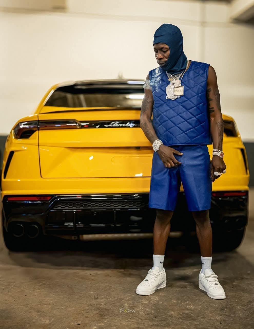 EOCO Seizes Lamborghini from Shatta Wale in U.S. Fraud Probe — Artist Lashes Out Online