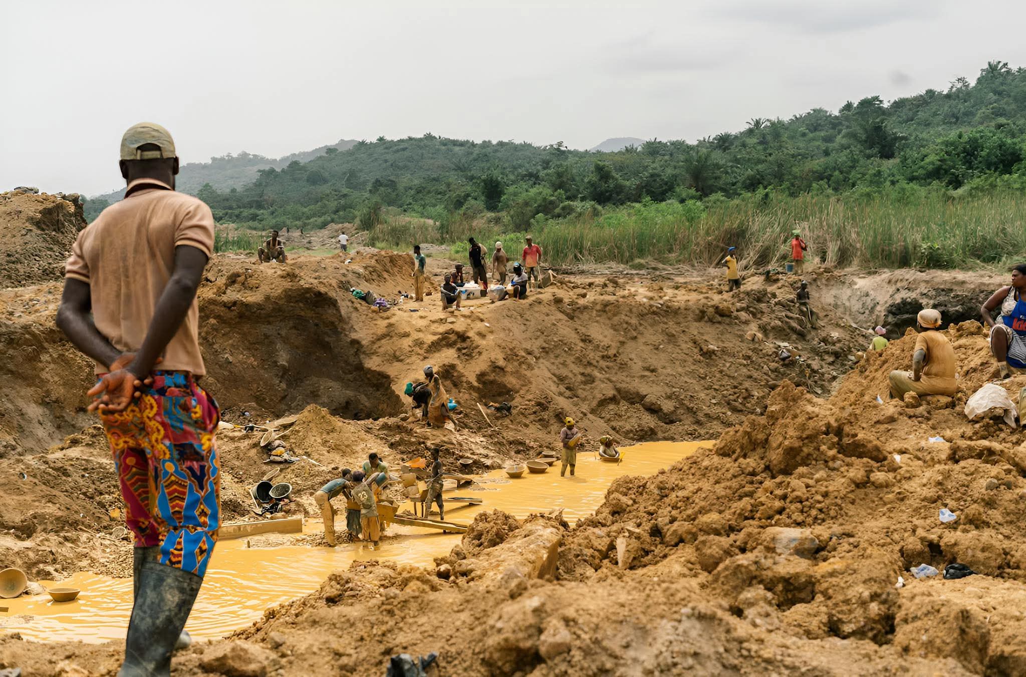 Ayensu River Murdered:Kay Codjoe Writes on Galamsey Menace.