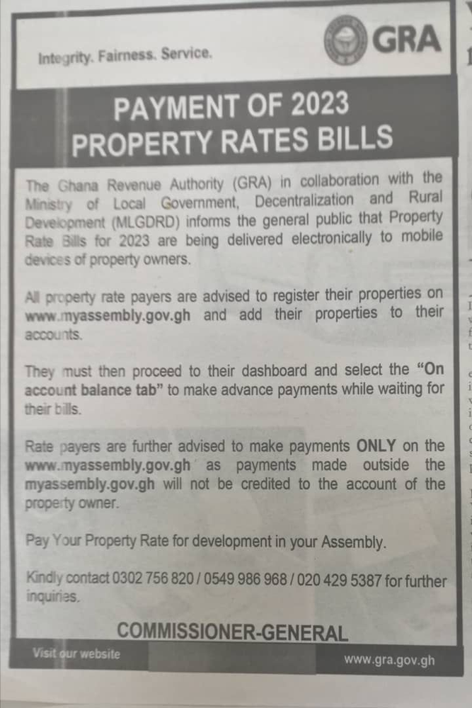 Ghana�s Property Rate System Under Scrutiny as Governance Expert Calls for Urgent Reforms