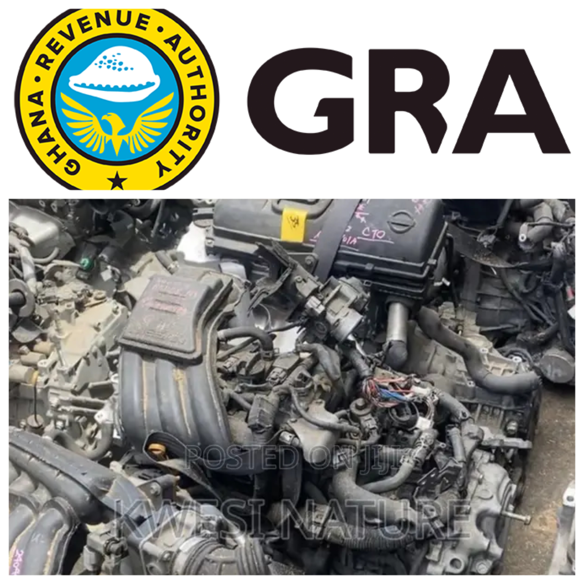 GRA Defends New VAT Regime Amid Concerns from Spare Parts Traders