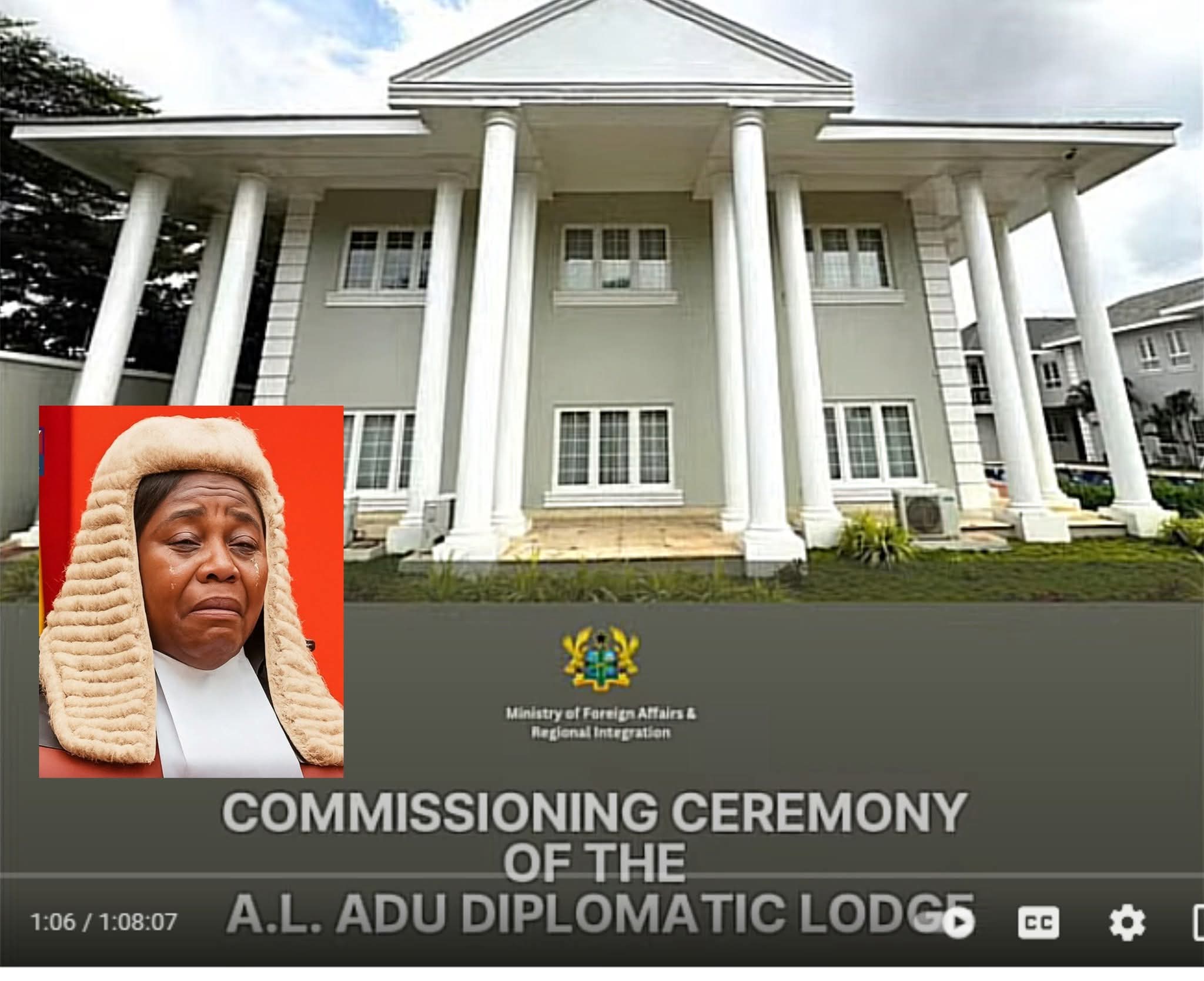 Adu Lodge: Diplomatic Legacy or Haunting Symbol? Chief Justice's Trial Venue Raises Eyebrows